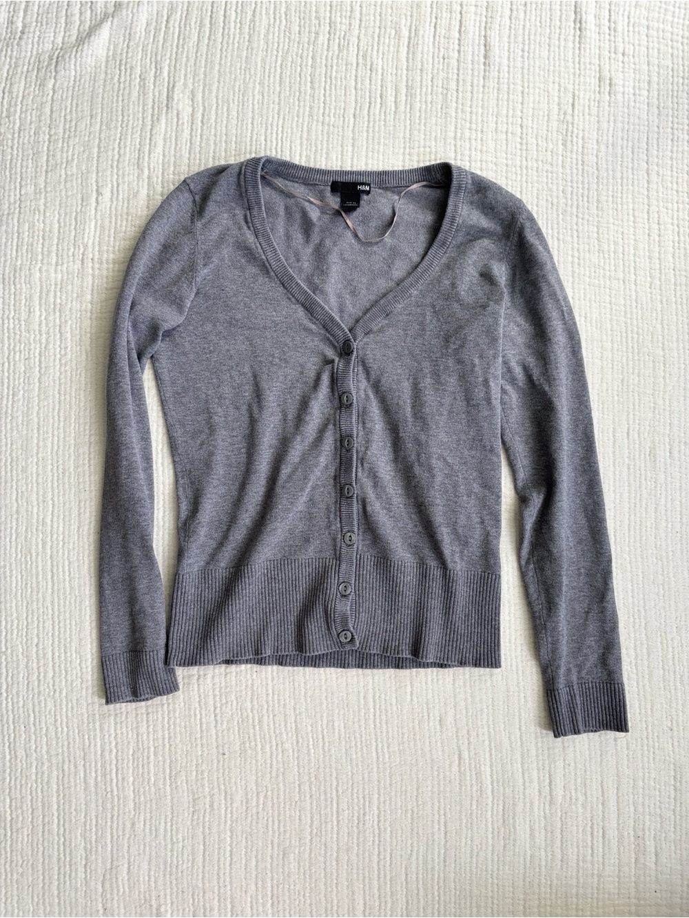 h&m vintage grey cardigan